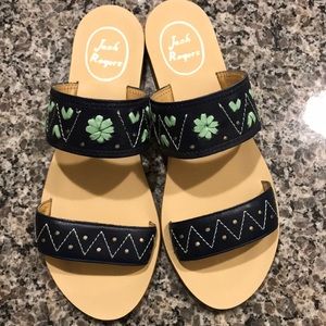 Jack Rogers slide sandals
